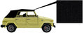 VW Kübel | Cabriolet kap vinyl zwart