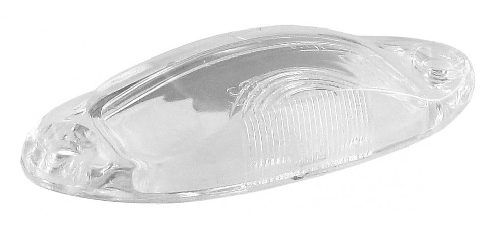 VW Karmann Ghia | Hella license plate light lens (each) | Karmann Ghia 1957 (VIN 1 676 789) and later | 141943121A