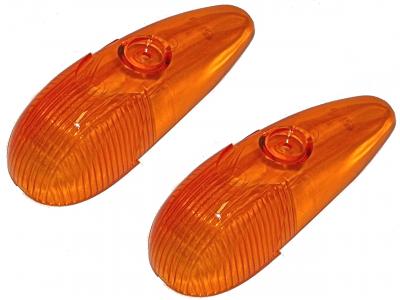 VW Beetle | Hella turn signal lens orange (per pair) | Beetle 08/60 - 09/63 | 111953161