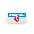 Stickers 'Westfalia' horse, 10x5cm, (antique logo)