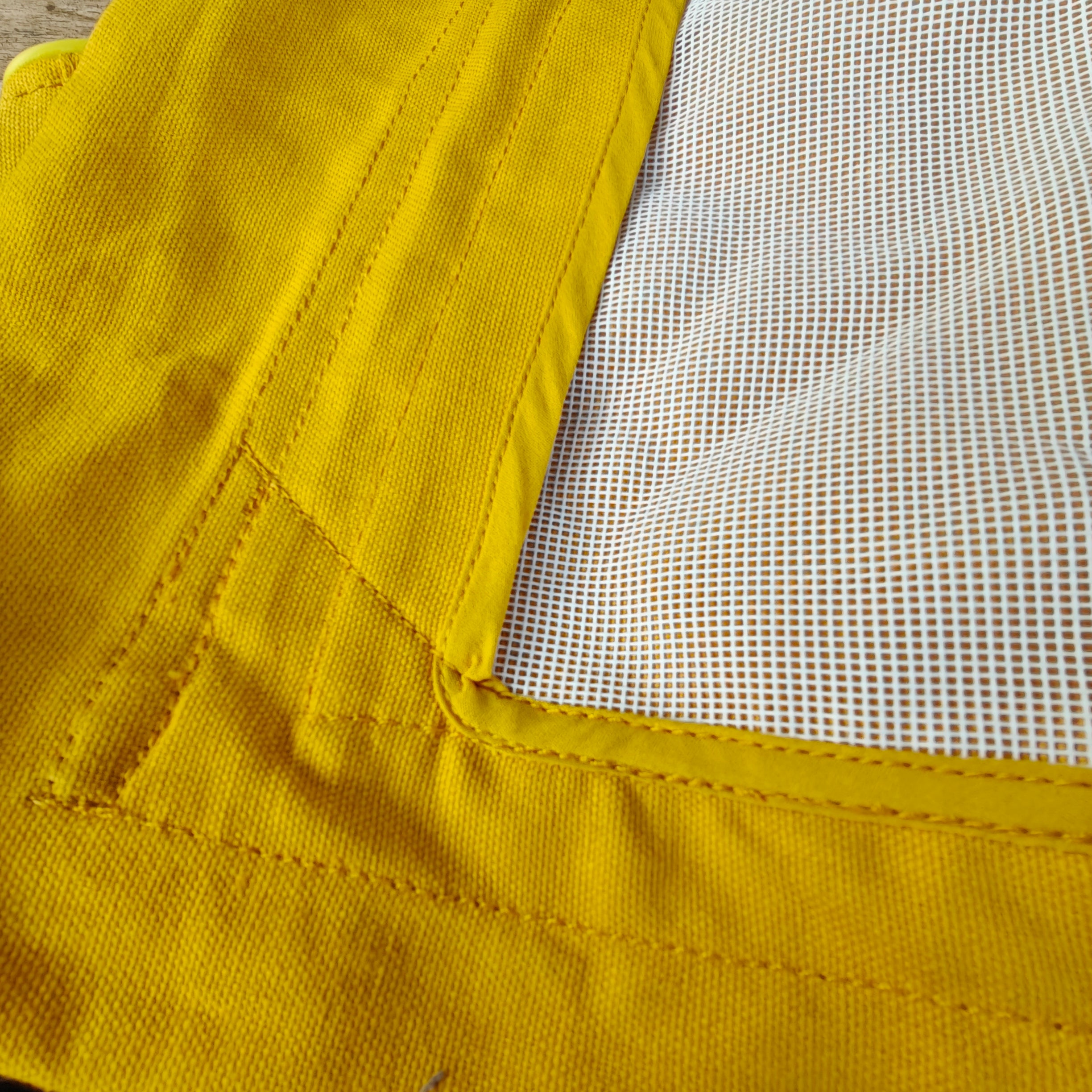 Pop top Westfalia roof canvas, VW T2 8/1973-7/1979, yellow/orange, 1 window