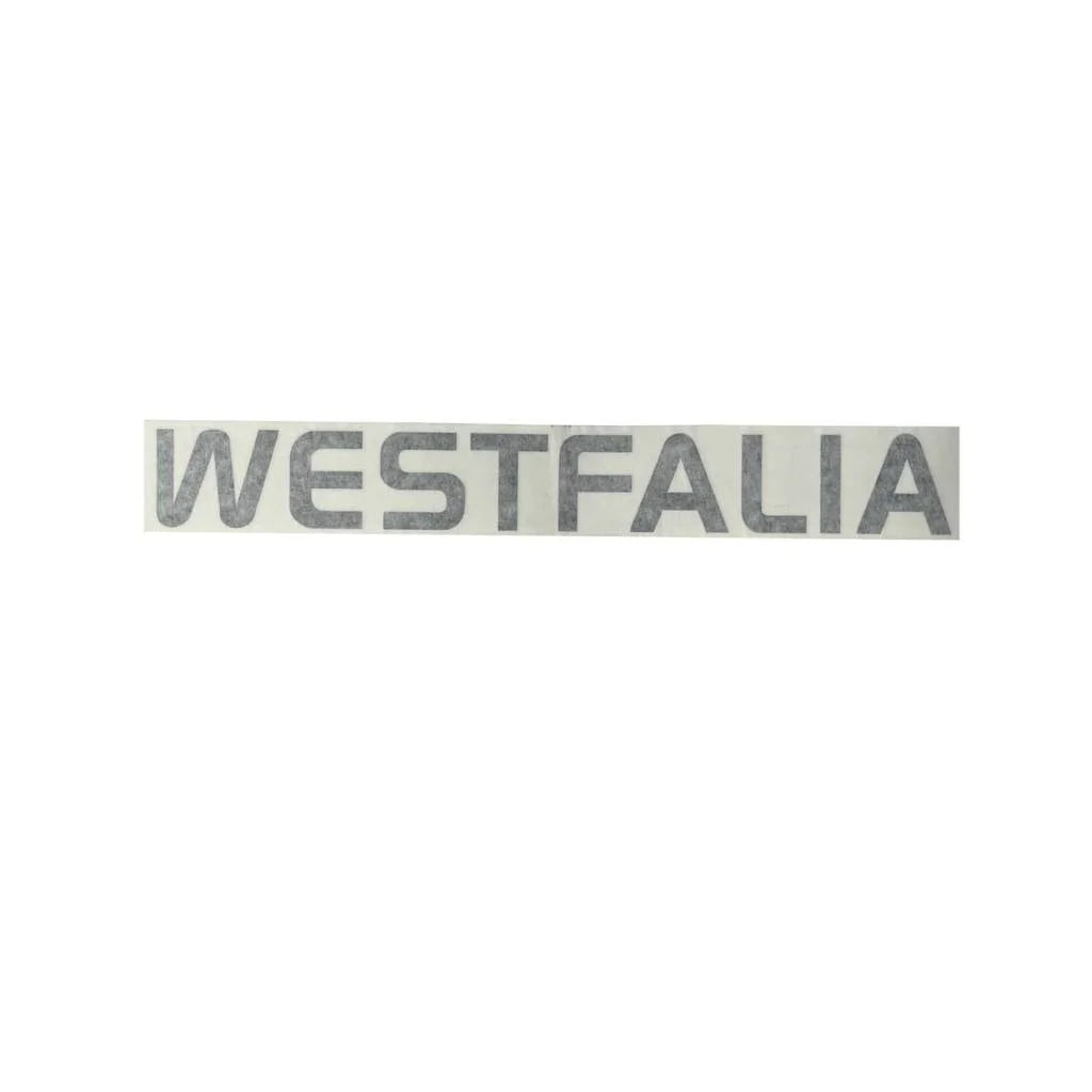 Sticker "WESTFALIA", silver, 45x6cm