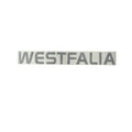 Sticker "WESTFALIA", silver, 45x6cm