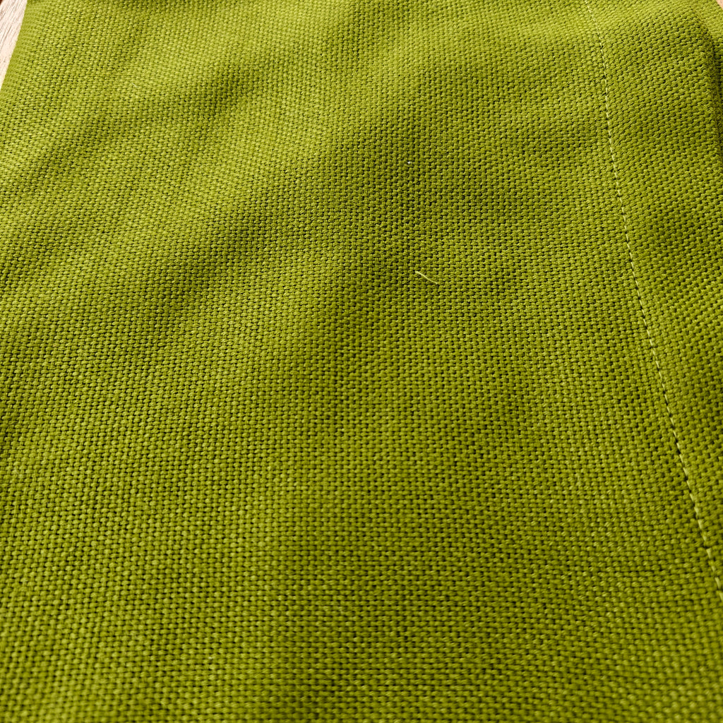 VW T2 Bus | Curtains set, green, 10 pieces, Westfalia, 8/1967-7/1979