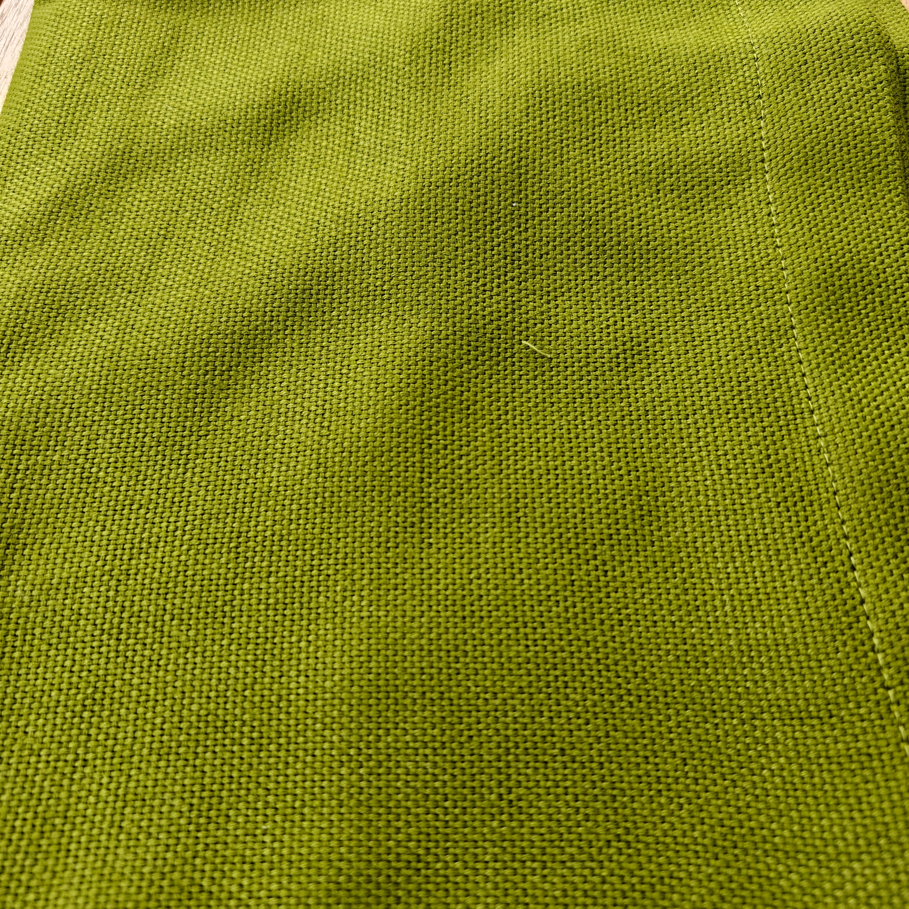 VW T2 Bus | Curtains set, green, 10 pieces, Westfalia, 8/1967-7/1979