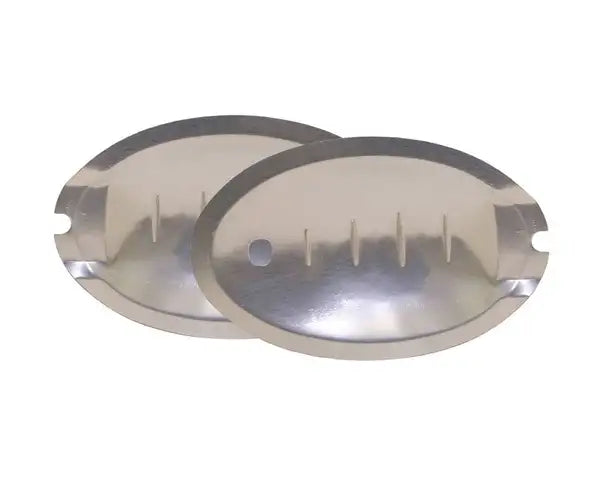 Aluminium vingerplaat deurgreep voorportier, paar, 8/67-7/79 – VW T2 Bus – detail 2