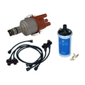 123 Ignition complete set Type 1 met vacuum – VW-R-V, bobine blauw en bougiekabelset