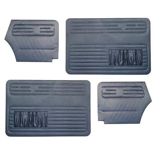 VW Kever | Deurpanelenset Cabrio blauw 08/66-07/72