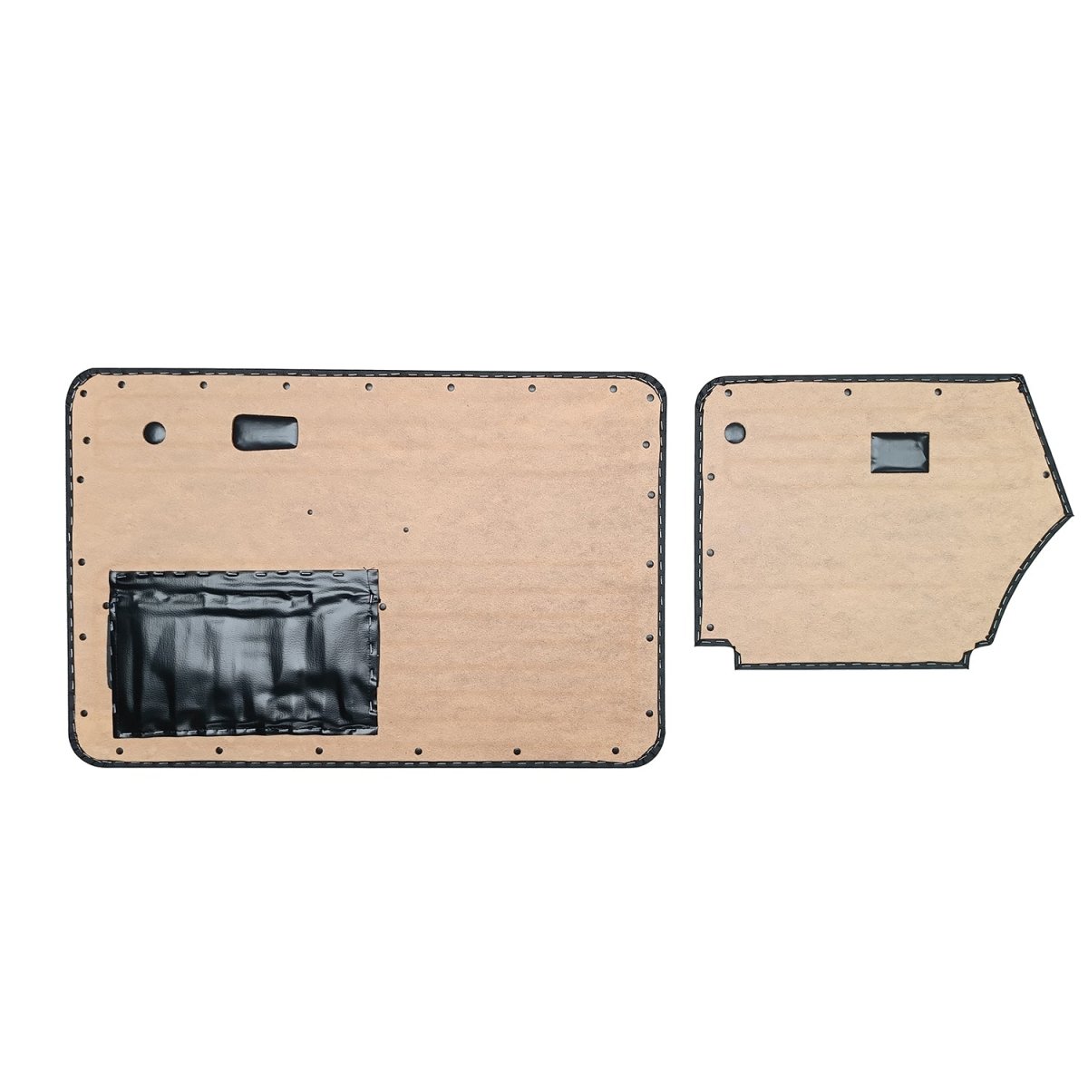 VW Beetle | Door panel set Convertible, black