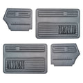 VW Beetle | Door panel set Convertible, black