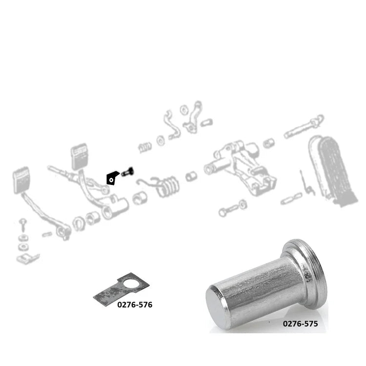 VW Beetle, KG | Pin pushrod brake pedal | 08/57-04/66 | 113 721 219