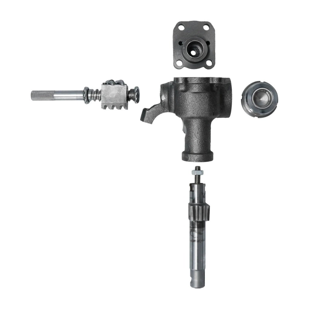Stuurhuis met kogelomloop recirculerende kogellagertechnologie – VW Kever, KG, Type 3, Type 181 – OEM 113 415 061C – detail 4