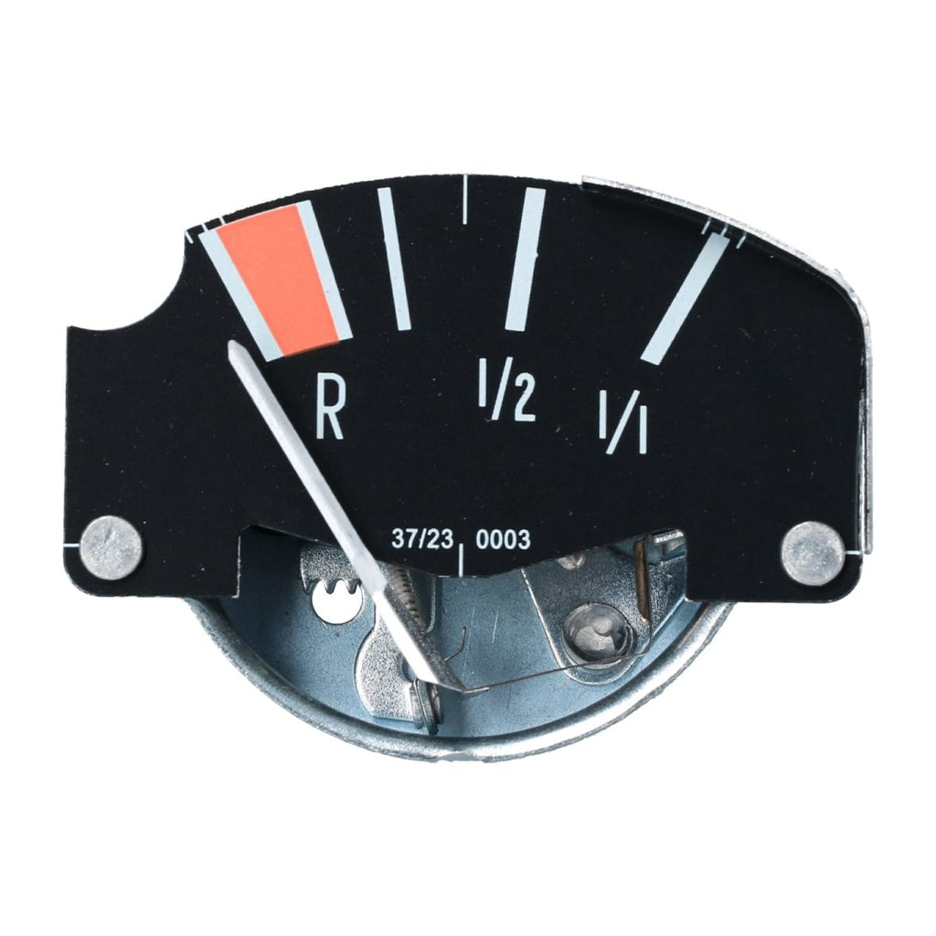 Benzinemeter, zwart detail — T2