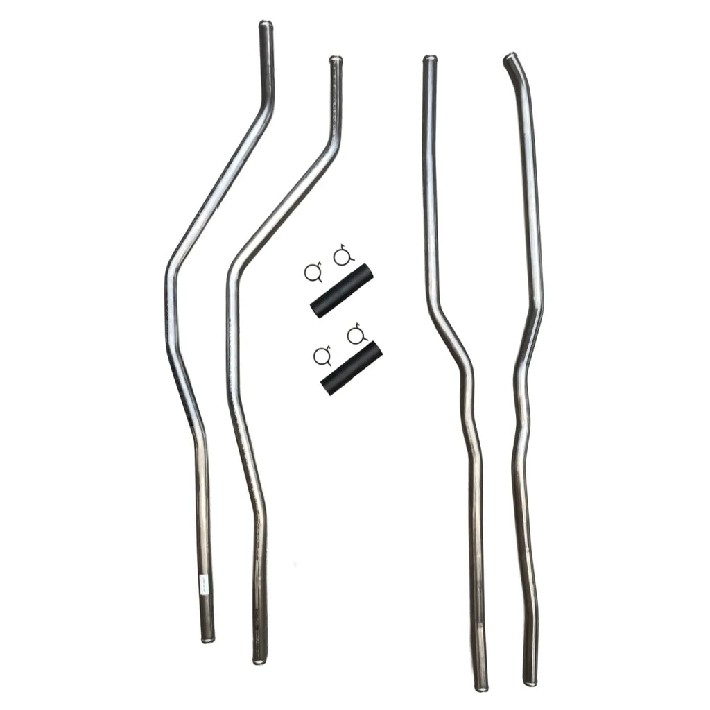 VW T3 Coolant pipe set (stainless steel), Syncro | 251 121 399L - VintageDub