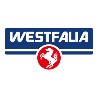Sticker "Westfalia" Horse, 10x5cm